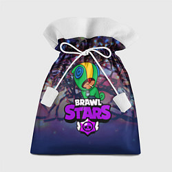 Мешок для подарков BRAWL STARS НОВОГОДНИЙ, цвет: 3D-принт