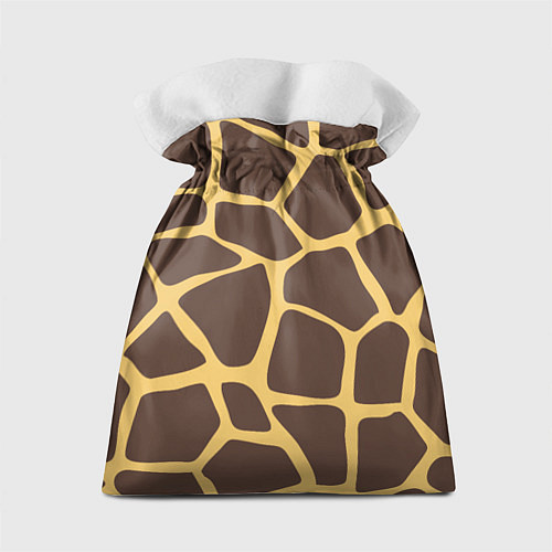 Подарочный мешок Окрас жирафа / 3D-принт – фото 2