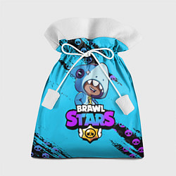 Мешок для подарков Brawl Stars LEON SHARK, цвет: 3D-принт