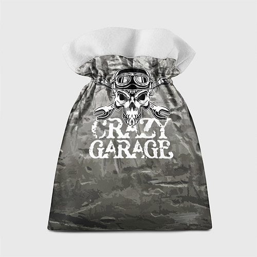 Подарочный мешок Crazy garage / 3D-принт – фото 2