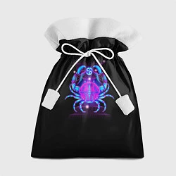 Мешок для подарков Рак, цвет: 3D-принт