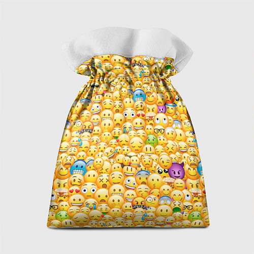 Подарочный мешок Смайлики Emoji / 3D-принт – фото 2