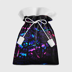 Мешок для подарков MARSMELLO NEON, цвет: 3D-принт