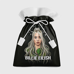 Мешок для подарков BILLIE EILISH, цвет: 3D-принт