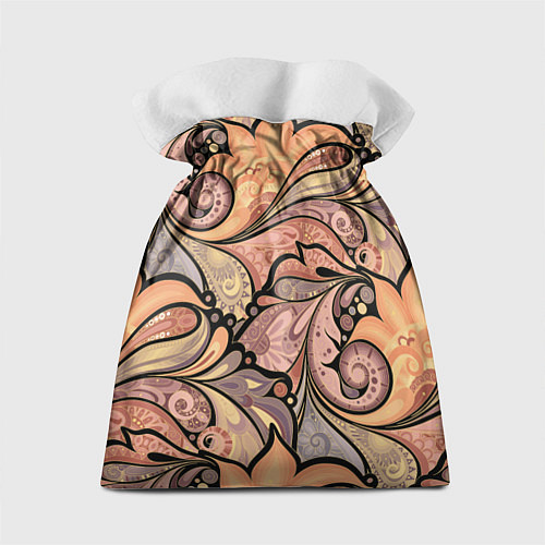 Подарочный мешок Дудл узоры / 3D-принт – фото 2