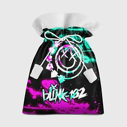 Мешок для подарков Blink-182 6, цвет: 3D-принт