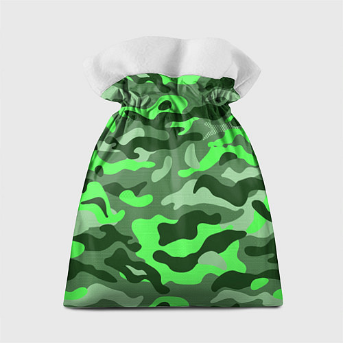 Подарочный мешок CAMOUFLAGE GREEN / 3D-принт – фото 2