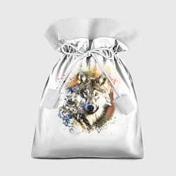 Мешок для подарков Wolf, цвет: 3D-принт