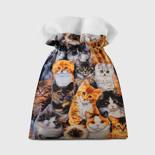 Подарочный мешок КОТЯТКИ / 3D-принт – фото 2