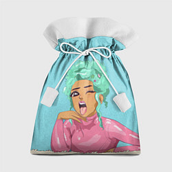 Мешок для подарков DOJA CAT, цвет: 3D-принт