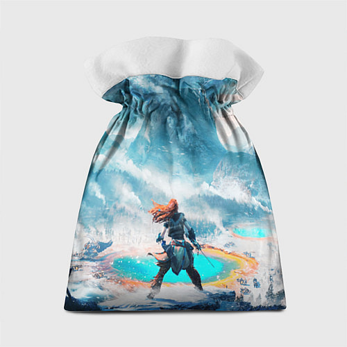 Подарочный мешок HORIZON ZERO DAWN / 3D-принт – фото 2