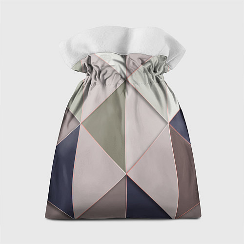 Подарочный мешок Треугольники / 3D-принт – фото 2