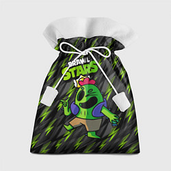 Мешок для подарков Спайк brawl stars Spike, цвет: 3D-принт
