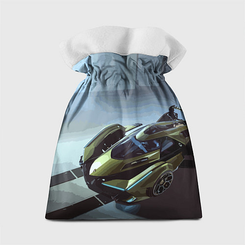 Подарочный мешок Lamborghini - motorsport extreme / 3D-принт – фото 2