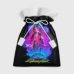 Мешок для подарков Cyberpunk 2077, цвет: 3D-принт