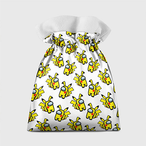 Подарочный мешок Among us Pikachu / 3D-принт – фото 2