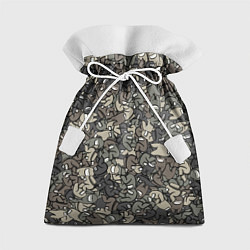 Мешок для подарков Камуфляж Амонг Ас, цвет: 3D-принт
