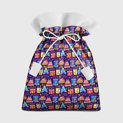 Мешок для подарков День рождения, цвет: 3D-принт
