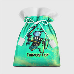 Мешок для подарков AMONG US IMPOSTOR, цвет: 3D-принт