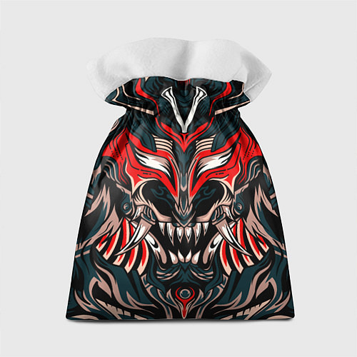 Подарочный мешок Черный самурай / 3D-принт – фото 2