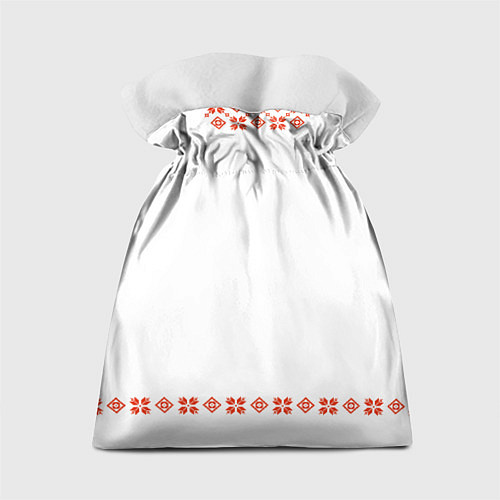 Подарочный мешок Белорусская вышиванка / 3D-принт – фото 2