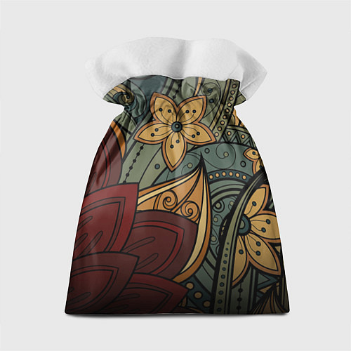Подарочный мешок Меладзе Цветы Мандала / 3D-принт – фото 2