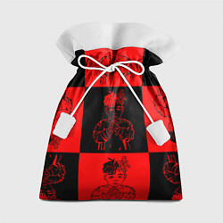 Мешок для подарков XXXTENTACION LOVE, цвет: 3D-принт