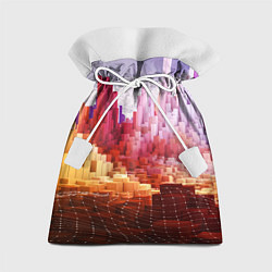 Мешок для подарков Симуляция города, цвет: 3D-принт