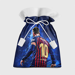 Мешок для подарков Leo Messi Лео Месси 10, цвет: 3D-принт