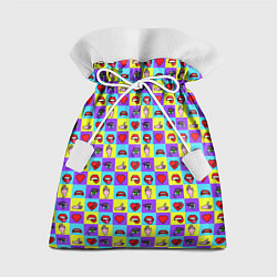 Мешок для подарков Поп-арт, цвет: 3D-принт