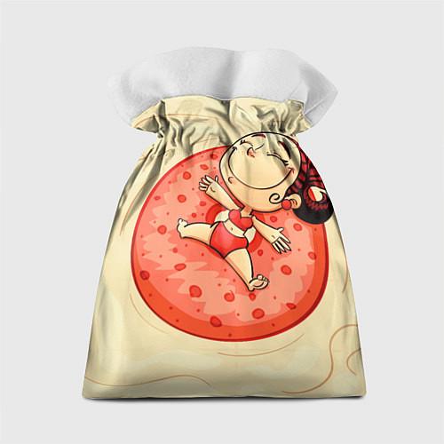 Подарочный мешок Отдых на пляже / 3D-принт – фото 2