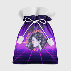 Мешок для подарков Девушка - пантера StayWild, цвет: 3D-принт