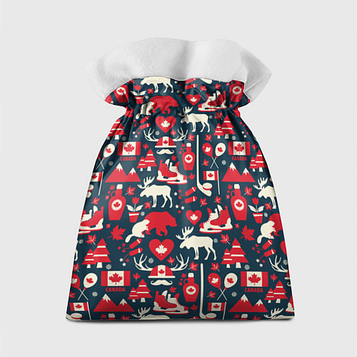 Подарочный мешок Канада / 3D-принт – фото 2