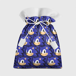 Мешок для подарков Sonic pattern, цвет: 3D-принт