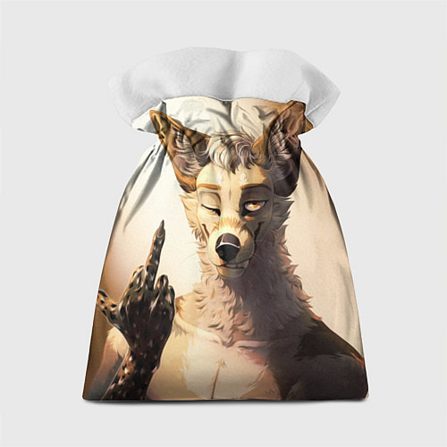 Подарочный мешок Furry jackal / 3D-принт – фото 2