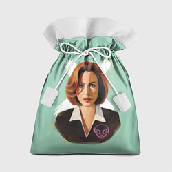 Мешок для подарков Дана Скалли, цвет: 3D-принт