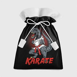 Мешок для подарков KARATE T-REX, цвет: 3D-принт