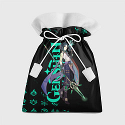 Мешок для подарков XIAO GENSHIN IMPACT, цвет: 3D-принт