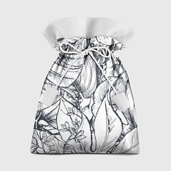 Подарочный мешок Тропические листья