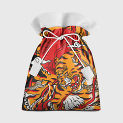 Мешок для подарков Год тигра, цвет: 3D-принт