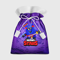 Мешок для подарков Ninja Ash Brawl Stars Эш, цвет: 3D-принт