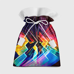 Мешок для подарков Цифровая радуга, цвет: 3D-принт