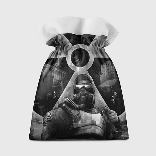 Подарочный мешок STALKER SHADOW OF CHERNOBYL СТАЛКЕР ТЕНИ ЧЕРНОБЫЛЯ / 3D-принт – фото 2