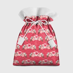 Мешок для подарков Красные розы паттерн, цвет: 3D-принт