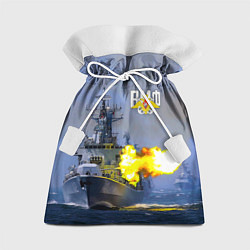 Мешок для подарков Выстрел из крейсера, цвет: 3D-принт