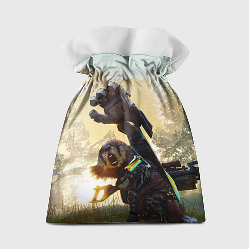 Подарочный мешок Biomutant Биомутант рука / 3D-принт – фото 2