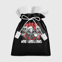 Мешок для подарков Mary Christmas черепа, цвет: 3D-принт