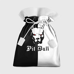 Мешок для подарков Pit Bull боец, цвет: 3D-принт