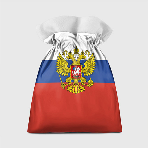 Подарочный мешок Вперёд Россия! медведь / 3D-принт – фото 2