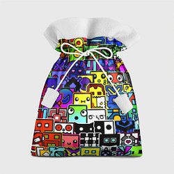 Мешок для подарков Geometry Dash: All Skins, цвет: 3D-принт